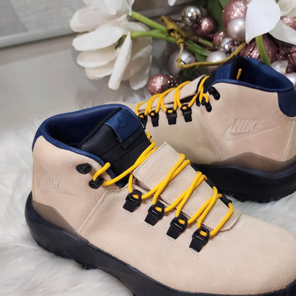 Nike Cygnal Men's Shoes (FV4332-201, Desert Ore/Black/University Gold/Navy) sz12 - Picture 8 of 8